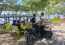 Gelar Patroli di Waduk Pusong, Cegah Balap Liar dan Kenakalan Remaja