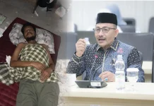 Haji Uma Fasilitasi Kepulangan Warga Penderita Edema Paru Akut dari Batam ke Aceh