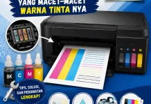 Perbaiki Printer yang Tintanya Macet