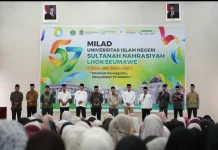 UIN Sultanah Nahrasiyah Lhokseumawe Peringati Milad ke-57 Tahun