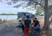 Polsek Banda Sakti Melaksanakan Patroli Antisipasi Balap Liar di Kawasan Waduk
