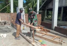 TNI Bangun Mushola, Hadirkan Sarana Ibadah Bagi Warga Lhok Reudeup