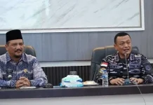 Dankodaeral I Perkuat Sinergi TNI AL dan Pemkab Aceh Tamiang