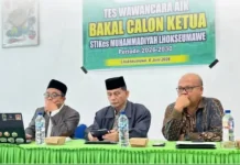 Tiga Calon Ketua STIKes Muhammadiyah Lhokseumawe Ikuti Wawancara