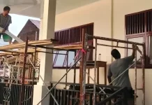 Revitalisasi SD Negeri 4 Muara Dua Terus Berjalan