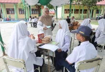 PHE NSO Dorong Kesadaran Pengelolaan Limbah di SMP Negeri 6 Lhokseumawe