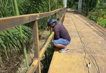 Jembatan Perintis Garuda Cot Girek Hasil Kawalan Kodim Aceh Utara Segera Rampung
