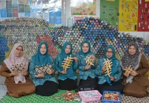 PKK Langsa Apresiasi Inovasi SDN 2, Sampah Plastik Disulap Jadi Produk Bernilai