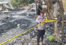 Rumah Warga di Langkahan Terbakar, Balita dan Ibu Berhasil Diselamatkan Tetangga