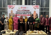 Dekranasda Aceh Timur Gelar Pelatihan Peningkatan Desain Anyaman Serat Alam