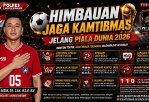 Polres Lhokseumawe Ajak Masyarakat Jaga Kamtibmas jelang Piala Dunia