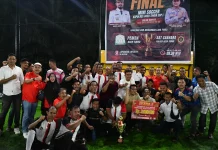Pemkab Aceh Timur Juarai Mini Soccer HUT Bhayangkara Ke-80