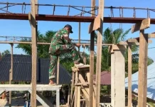 Pembangunan Mushola Ali Imran Terus Dikerjakan