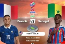 Senegal Siap Uji Kekuatan Prancis di Pembuka Grup I