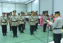 Kasat Resnarkoba dan Sejumlah Kapolsek Jajaran Polres Aceh Utara Resmi Berganti