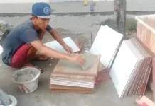 Rehab SD Negeri 5 Muara Dua, Progres Capai 68 Persen