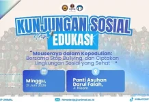 HIMATESIP Unimal Gelar Kunjungan Sosial dan Edukasi di Panti Asuhan