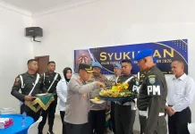 Wakapolres Lhokseumawe Hadiri Syukuran HUT ke-80 POM TNI-AD