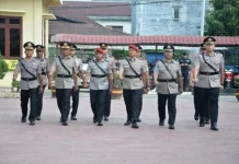 Polres Langsa Rotasi Enam Jabatan Strategis, Kinerja Diperkuat