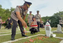 Polres Lhokseumawe Gelar Ziarah Rombongan di TMP Blang Panyang