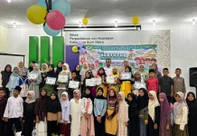 Bunda Literasi Aceh Utara Semangati Lomba Bertutur Siswa SD/MI