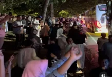 238 Jamaah Haji Lhokseumawe Tiba dengan Selamat, Disambut Haru Keluarga