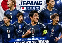 Jepang Jadi Satu-satunya Wakil Asia yang Lolos ke Babak 32 Besar Piala Dunia 2026