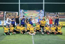 Gabsi FC Rain Juara Turnamen Mini Soccer HUT Bhayangkara ke-80 Polres Lhokseumawe