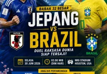 Brasil vs Jepang di Babak 32 Besar: Samurai Biru Siap Uji Kedigdayaan Selecao