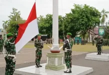 Pimpin Upacara Bendera, Dandim Aceh Utara Bangun Semangat Disiplin dan Pengabdian