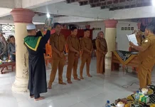 Pelantikan Perangkat Desa Jadi Awal Penguatan Pelayanan untuk Warga