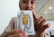 Harga Emas Antam Turun Kini Dibanderol Rp2,63 Juta per Gram