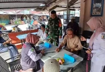 Bakti Kesehatan TNI di Terminal, Warga Antusias Periksa Kesehatan