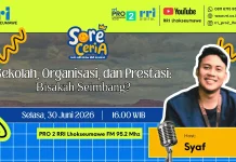 RRI Bahas Keseimbangan Sekolah dan Organisasi