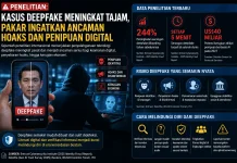 Kasus Deepfake Meningkat, Pakar Ingatkan Ancaman Hoaks dan Penipuan Digital
