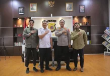 Kapolres Terima Kunjungan Silaturrahmi Kepala Kantor Pertanahan Aceh Utara