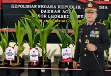 Dari Papan Bunga ke Bibit Pohon, Inovasi Kapolres Lhokseumawe