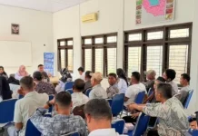 Rapat Bersama Kelompok Tani, DKPPP Percepat Pemulihan Lahan Pertanian