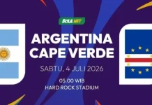 Cape Verde Hadapi Misi Sulit, Argentina Bidik Tiket 16 Besar