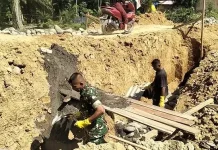 Pembangunan Jembatan Aramco Buket Jeurat Manyang Terus Dipacu