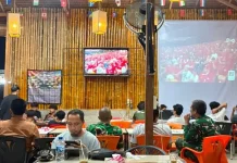 Nobar Piala Dunia 2026, Kodim Pererat Silaturahmi dengan Warga