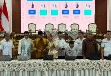 Wakil Bupati Bireuen Hadiri Penandatanganan Penerapan Sertifikat Elektronik