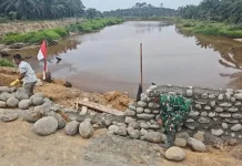 Pembangunan Jembatan Aramco Garuda di Tanah Jambo Aye Telah Mencapai 75 Persen