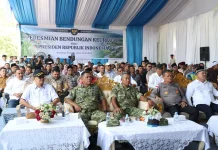 Presiden Prabowo Resmikan Bendungan Krueng Keureuto Aceh Utara