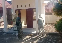 Revitalisasi SD Negeri 5 Muara Dua Hampir Rampung