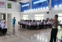 Satlantas Aceh Timur Tanamkan Disiplin Berlalu Lintas kepada Siswa Baru