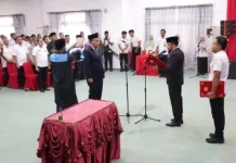 T. Reza Rizki Dilantik Sebagai Sekda Aceh Timur