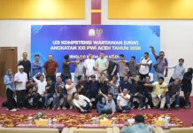 UKW PWI Aceh Cetak Wartawan Kompeten Seratus Persen