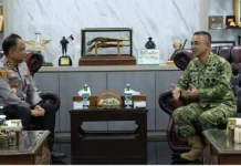 Perkuat Sinergitas TNI–Polri, Kapolda Aceh Silaturahmi Perdana dengan Pangdam IM