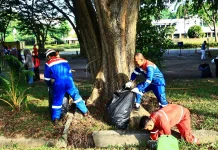 Wujudkan Lingkungan Kerja Bersih dan Sehat, Perusahaan PAG Gelar Jumat Bersih